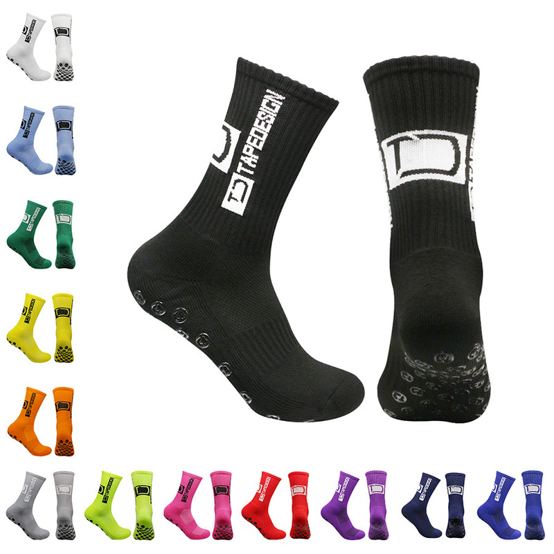Football socks TEMU cross-border hot selling TC professional thickened towel bottom sweat-absorbent deodorant dispensing non-slip sports socks riding