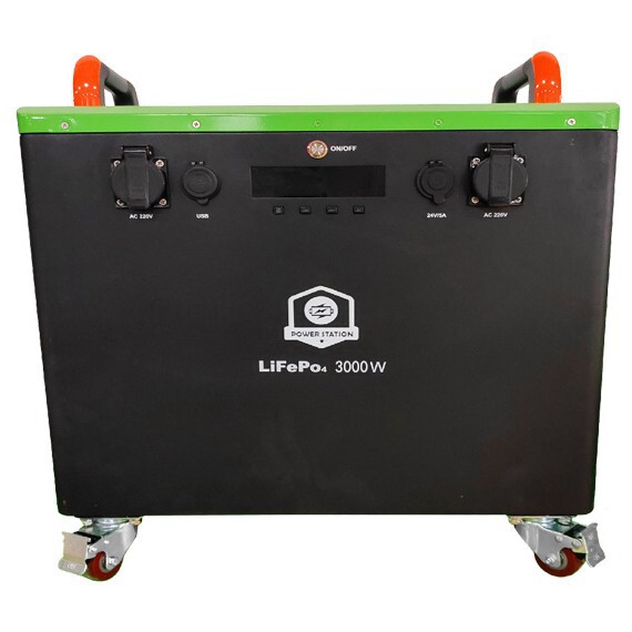 3000W Outdoor Energy Storage Power Supply 5000W4000+ Cycle Life Lithium Iron Phosphate Battery Cell Intelligent Protection