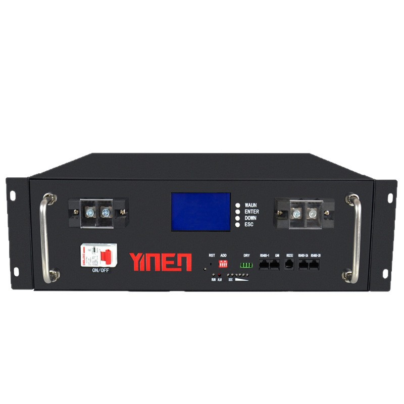 Batería de Almacenamiento de Energía de 48V51.2V50AH 100Ah para Montaje en Rack, Batería Fotovoltaica de Litio Hierro Fosfato