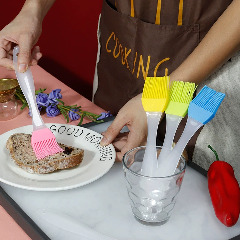 Кисть с силиконовой пластиковой ручкой для домашнего использования