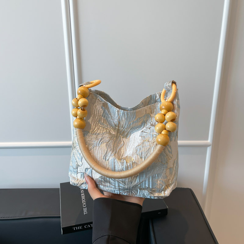 New Chinese Style Niche Versatile Underarm Bag Tote Bag for Women 2025 Summer New High-Looking Artistic Embroidered Shoulder Bag