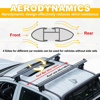 Crossbars, No Drilling Required – Roof rack