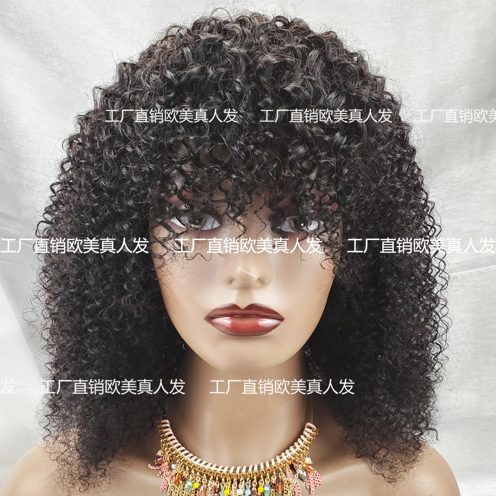 Wigs real human hair full mechanism head...