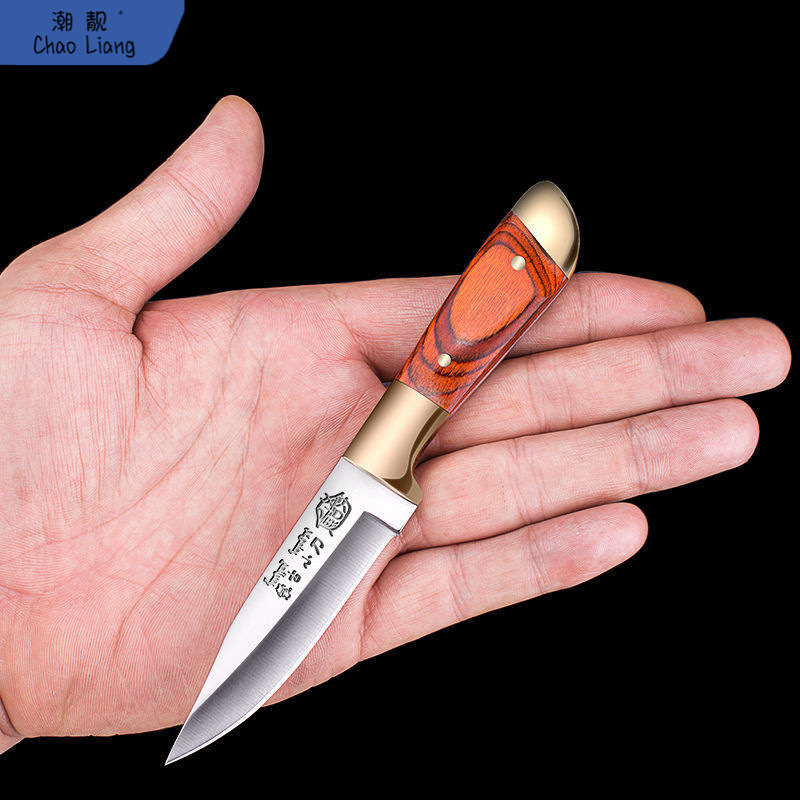 压印手扒肉小刀蒙古族手把肉刀水果小刀牛排刀内蒙古餐刀烧烤包邮
