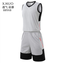 健身衣服男士跑步运动背心套装篮球服冰丝夏季速干衣无袖短裤训练