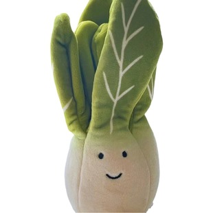 Плюшевая игрушка Jellycat забавная овощная кукла британская кукла Шанхайская Зеленая капуста Милая Подвеска для малышей