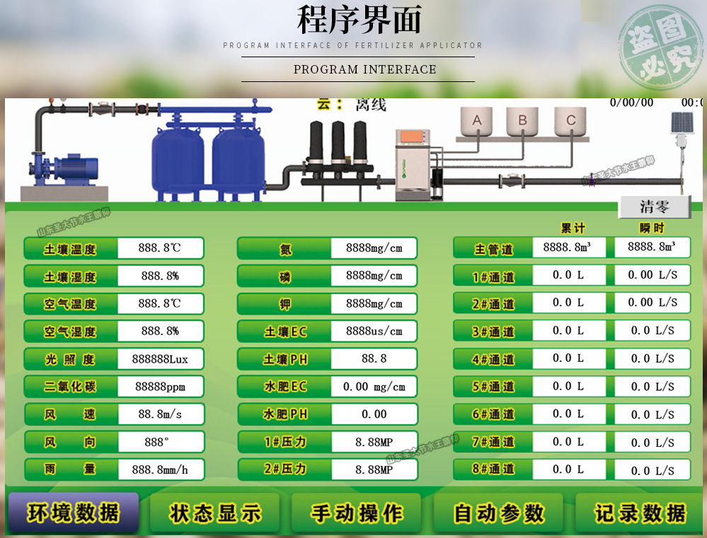 智能水肥一体机厂家 圣大节水自动灌溉温室大田三通道施肥机 智能水肥一体机厂家 圣大节水自动灌溉温室大田三通道施肥机