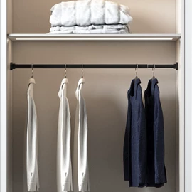 窗帘杆罗马杆;晾衣杆、衣叉;帘钩