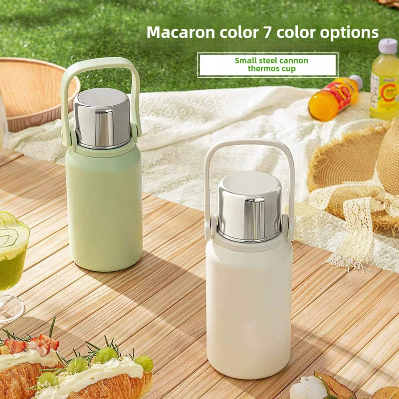 Capacious glass stainless steel, handheld teapot