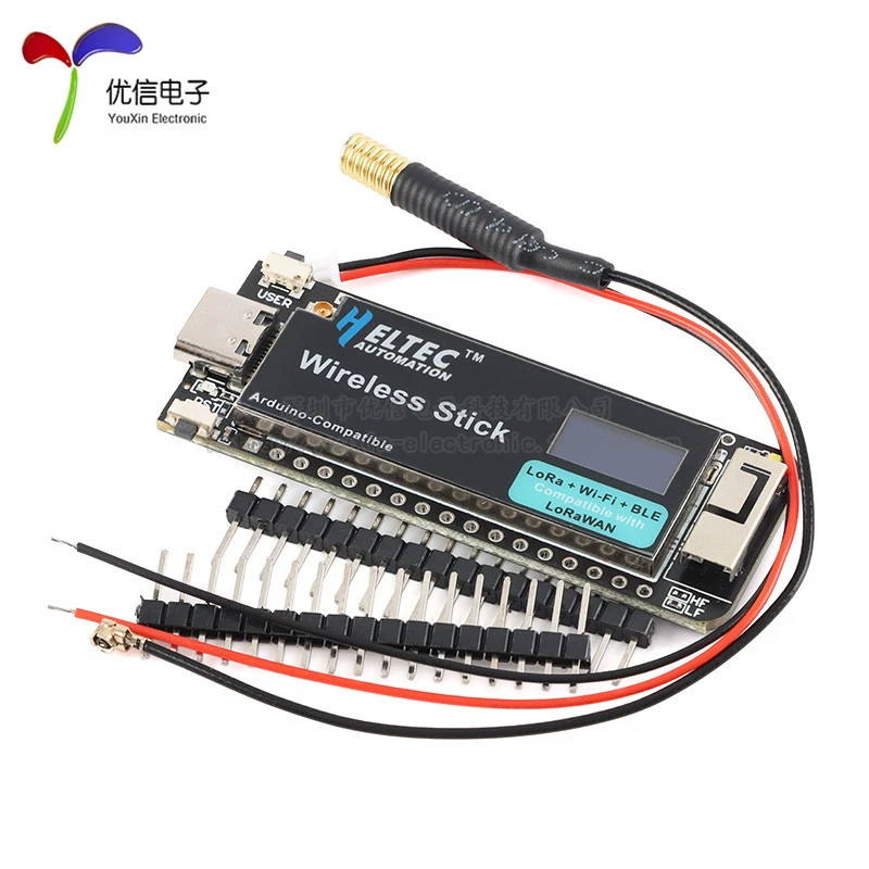 Оригинальная плата разработки ESP32 Wireless Stick SX1262 LORAWAN BLE