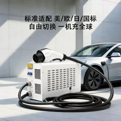 European standard 7kW portable DC Elektrikli avtomobil şarj cihazları