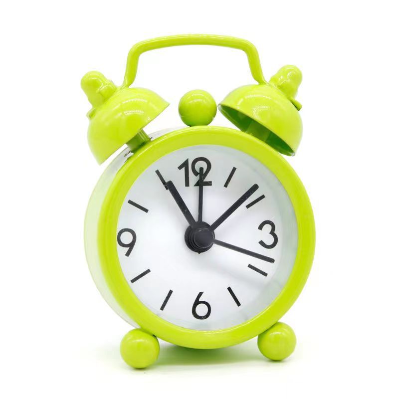 Llavero portátil lindo estudiante conveniente pequeño despertador Fábrica directa mini reloj de alarma lindo se puede colgar