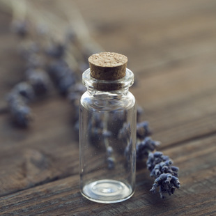 22*50mm Glass Bottle Drift Bottle Starry Sky Bottle Creative Small Gift Transparent Cork Decorative Wishing Bottle 10ml