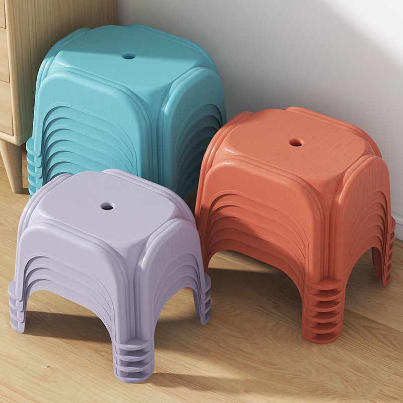 Plastic small stool household small bench thickened children's stool…