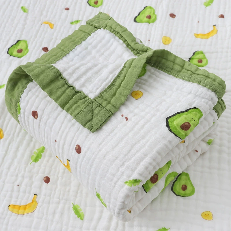 Марлевый детский мультяшный банный полотенце, duvet для младенца