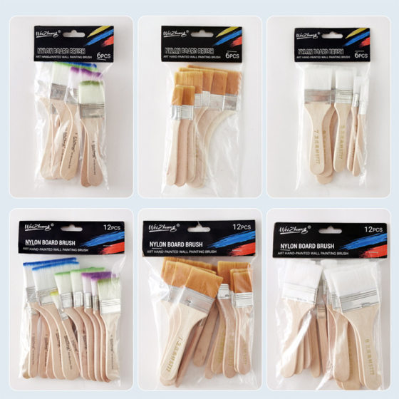 Art Pen Paint Acrylic Brush Nylon Brush Gouache Watercolor Oil Painting Brush Painting Brush Paint Brush