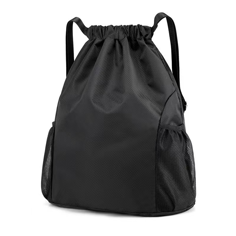 Manufacturer wholesale large-capacity bundle pocket basketball bag soccer bag sports fitness yoga bag logo printing 