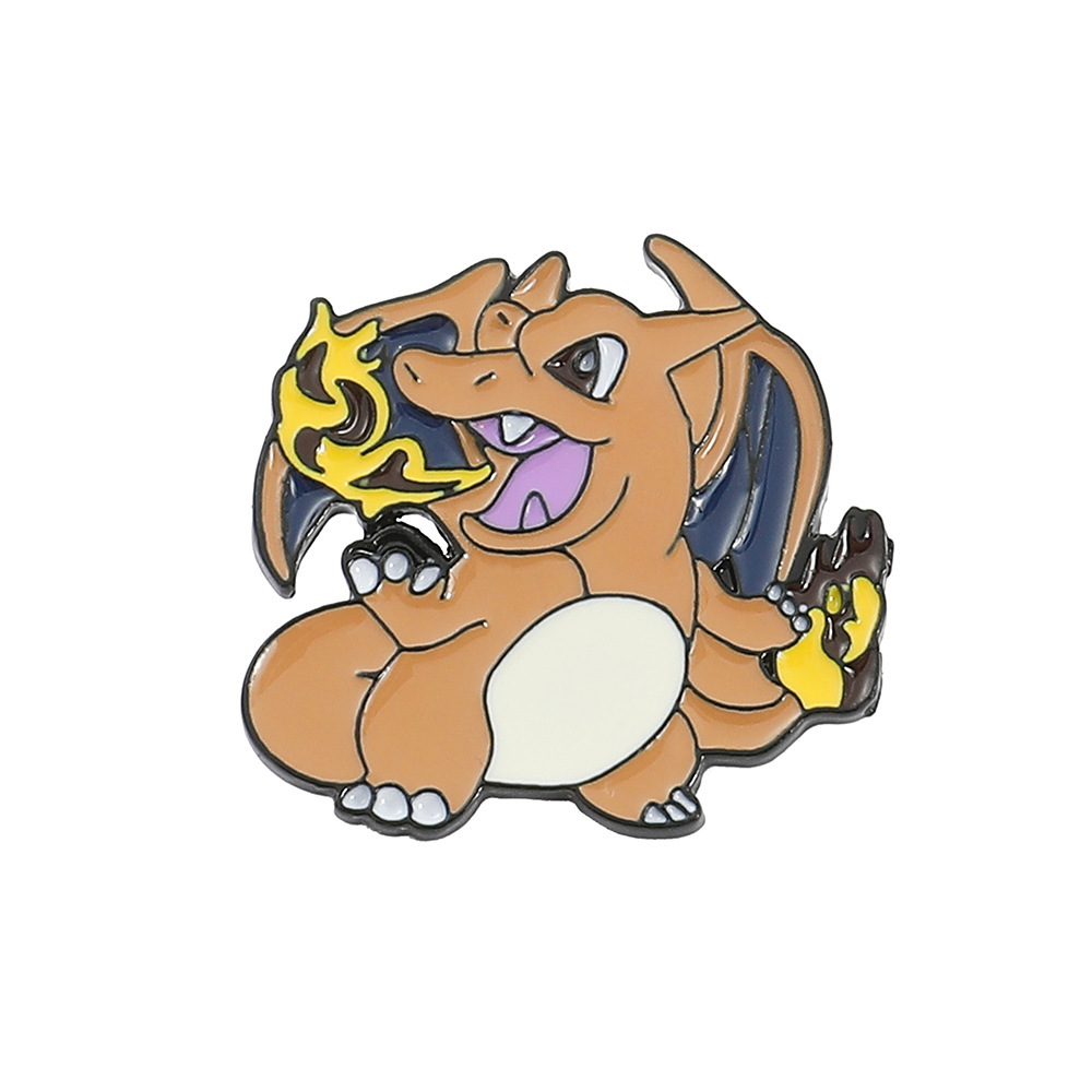 Cartoon anime periférico mascota elfo magia bebé broche Bao Ke Meng Pocket Elf Lei Qiu lindo insignia