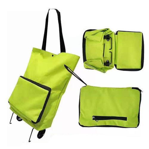 Portable shopping bag, wheel bag, two-in-one wheel bag, shopping cart, household vegetable shopping bag, foldable small pull cart, shopping bag