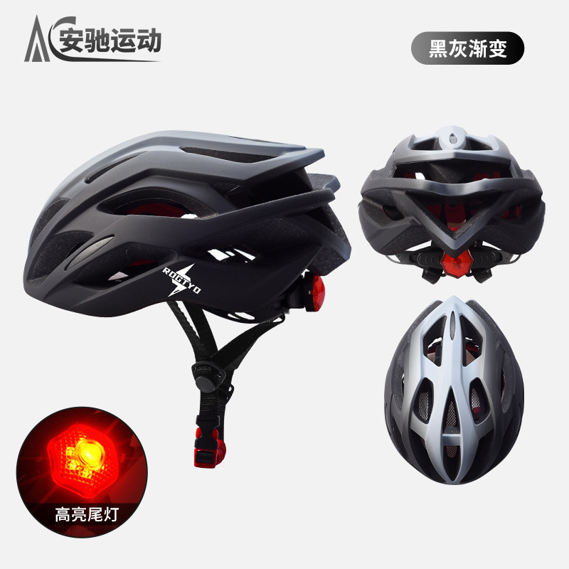 Bicicleta Casco de Montar Integrado de moldeo con luz trasera de montaña bicicleta de carretera casco de verano equipo de casco de conducción
