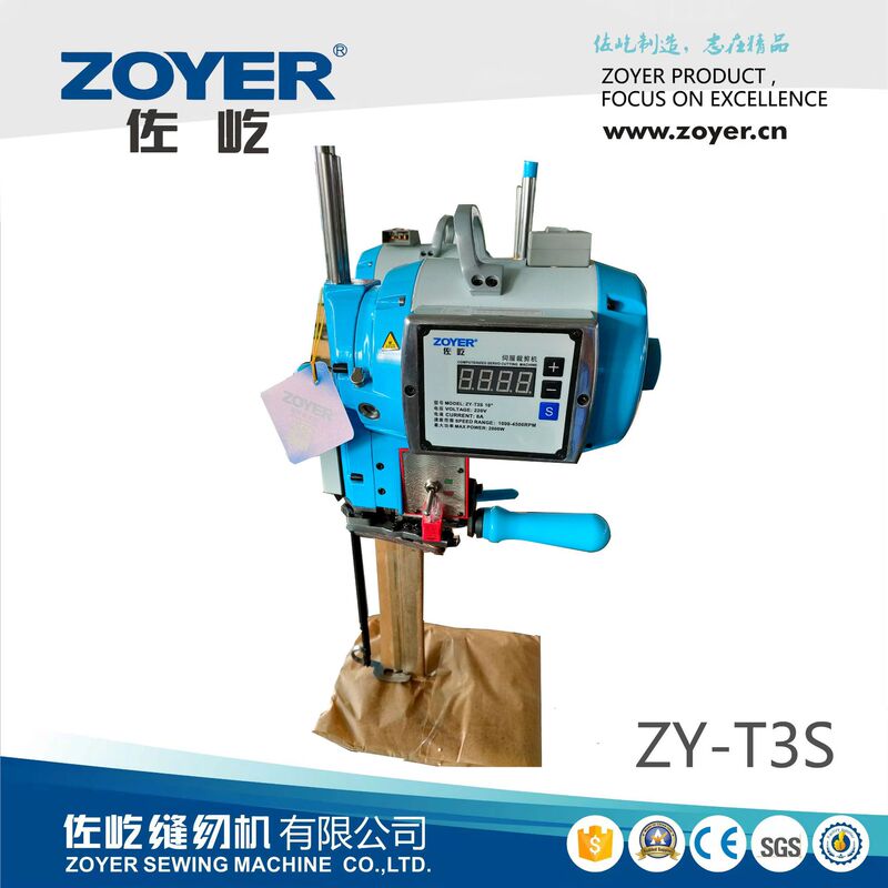 10-inch servo electric shear machine high-power automatic sharpening knife pre-sewing equipment cutting machine straight knife cutting scissors factory straight