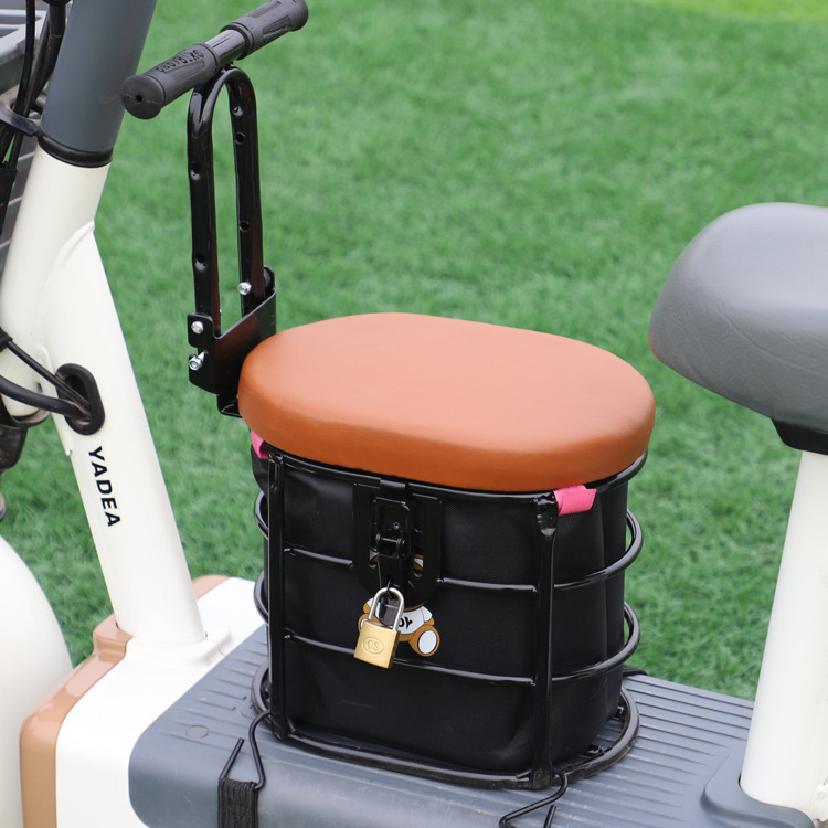 Yadi electric scooter child seat, Aima electric bike child seat, front-mounted seat for babies and toddlers, electric motorcycle baby seat