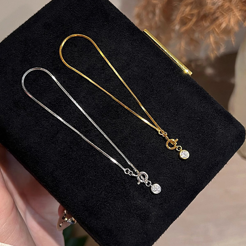 S925 Sterling Silver 18K Gold Snake Bone Chain Bubble Bracelet, High-End Luxury Style, Stackable, Niche Cross-Border Hot-Selling Jewelry