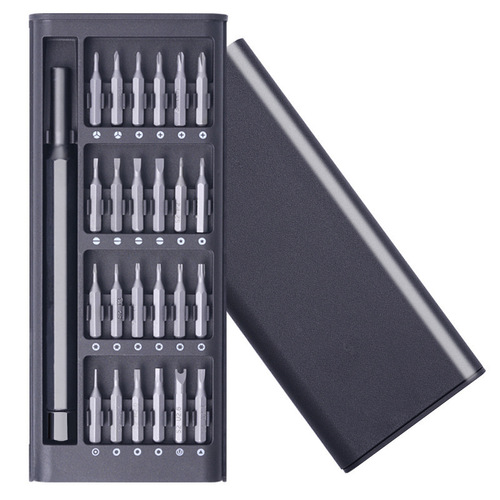 Multi-purpose set mobile phone repair and disassembly hand tool set manufacturer wholesale 24-in-1 precision magnetic screwdriver