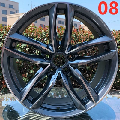 Hub: Audi modified wheel hub RS - 17x75j-08-gray-glossy-surface
