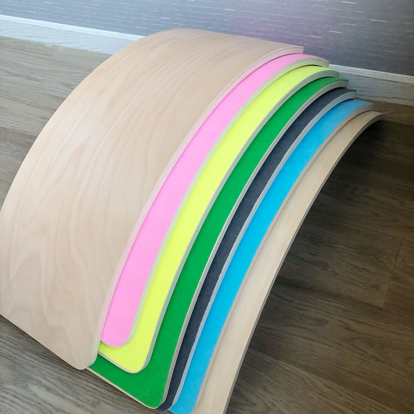 Tablero de equilibrio defectuoso, juguetes de madera, tablero inteligente para niños, balancín de equilibrio, tablero de yoga de entrenamiento de integración sensorial interior, liquidación image 9