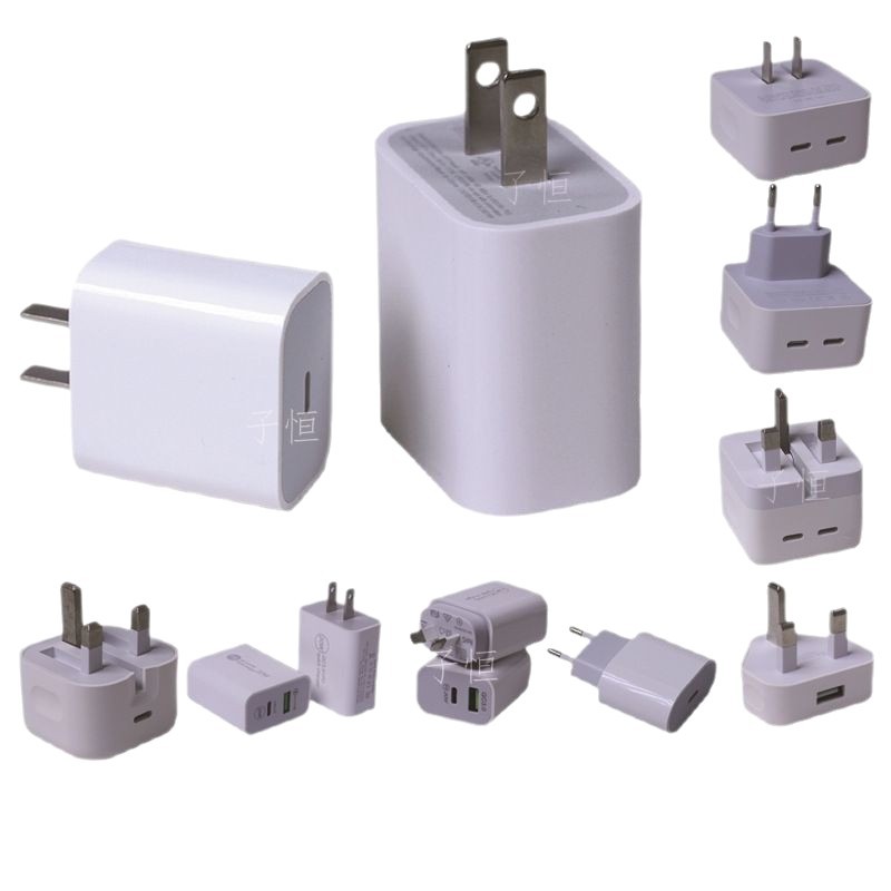 Cargador PD 20W para iPhone 15/14, carga rápida universal, compatible con toda la serie Apple.