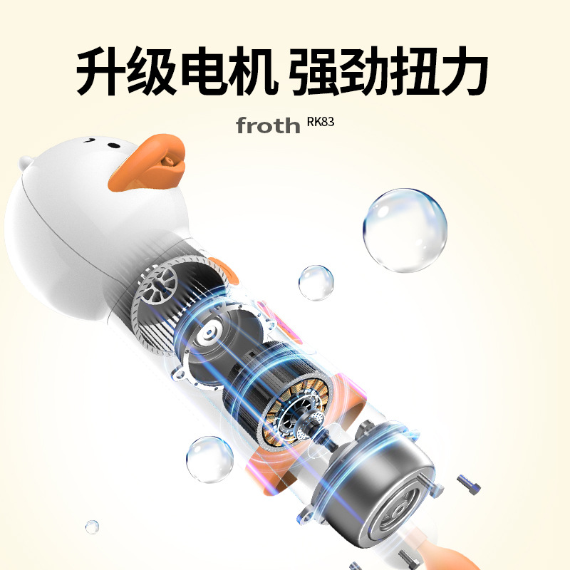 Máquina de espuma para mascotas explosiva, jabón de limpieza de baño, champú para niñas, máquina de espuma automática, personalización de procesamiento OEM