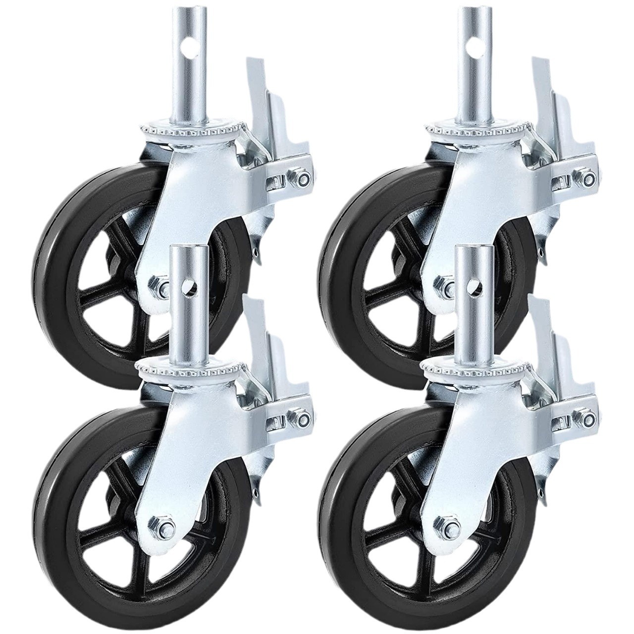 厂家制造.鹰架万向轮-脚手架脚轮-減震刹车脚轮.弹簧万向脚轮