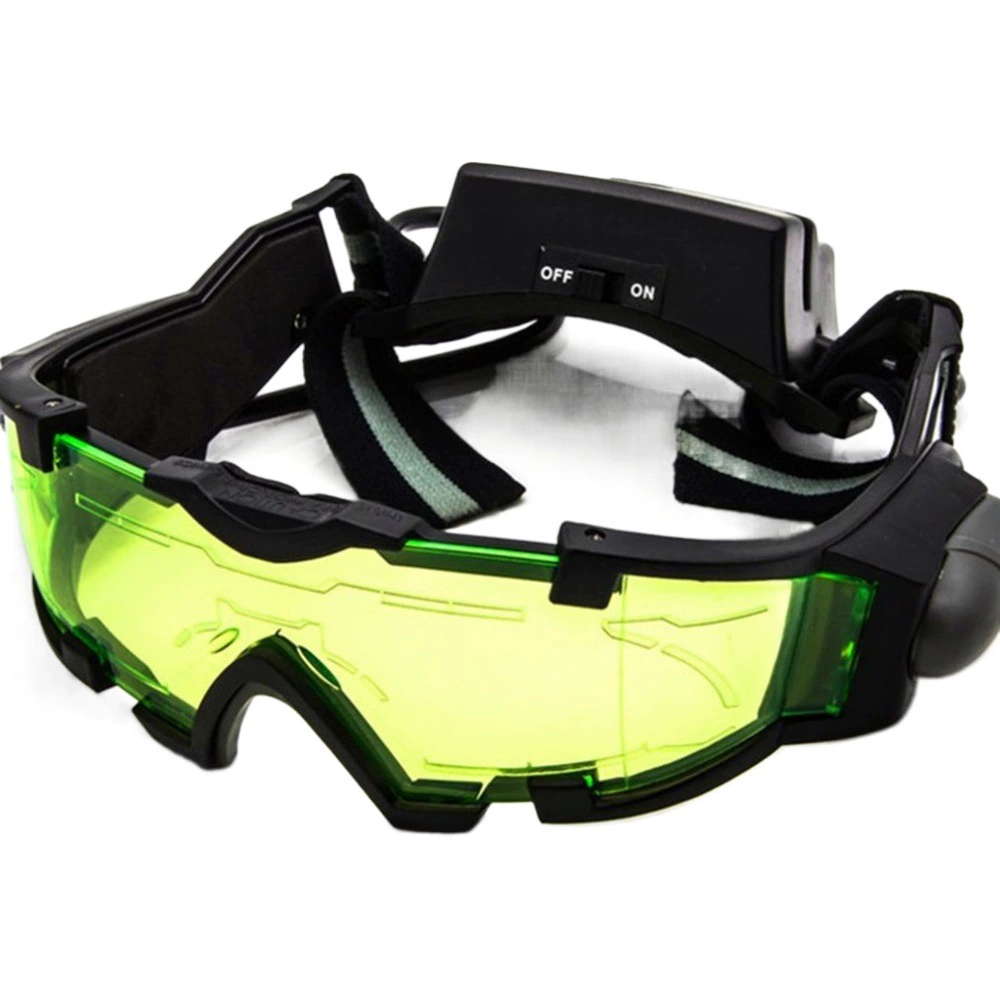 Трансграничные ветрозащитные и пыленепроницаемые детские пуленепробиваемые очки ночного видения, защитные очки для игр на открытом воздухе, светящиеся дискотеки Douyin