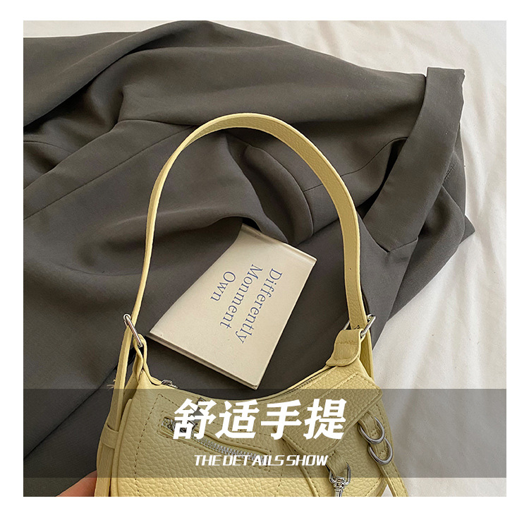 Underarm trendy and fashionable dumpling bag for women, simple and versatile Korean style single-shoulder bag, 2025 new niche design crossbody bag undefined