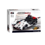 Warrior, гоночный автомобиль для мальчиков, фигурка, конструктор, наука и технология