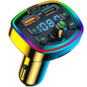 Q7 avtomobil MP3 pleyer, Bluetooth, FM ötürücü, PD sürətli şarj