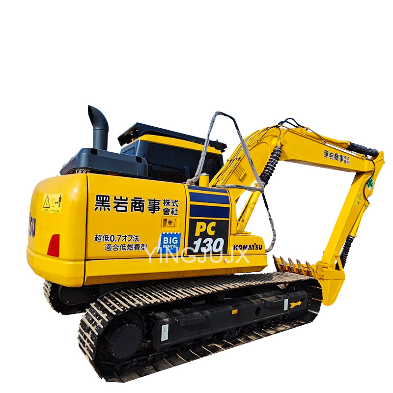 Mayorista 90% nueva excavadora de segunda mano Komatsu PC130 excavadora de orugas hidráulicas de segunda mano