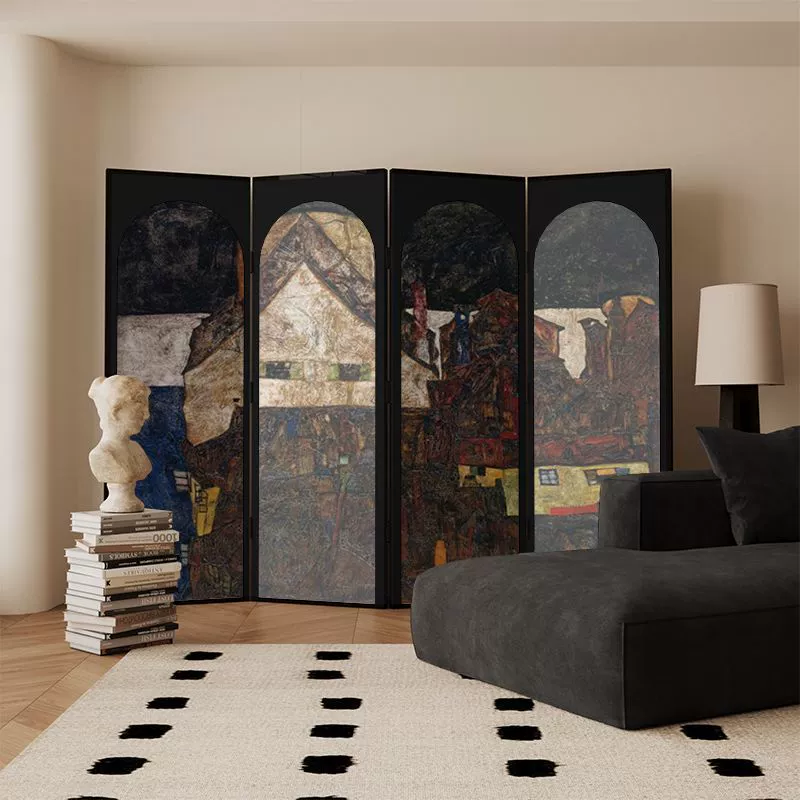 Современный масляный холст Матисса, перегородка для гостиной, дивана, входа, блокирующая спальня, прикроватная мобильная складная перегородка cp