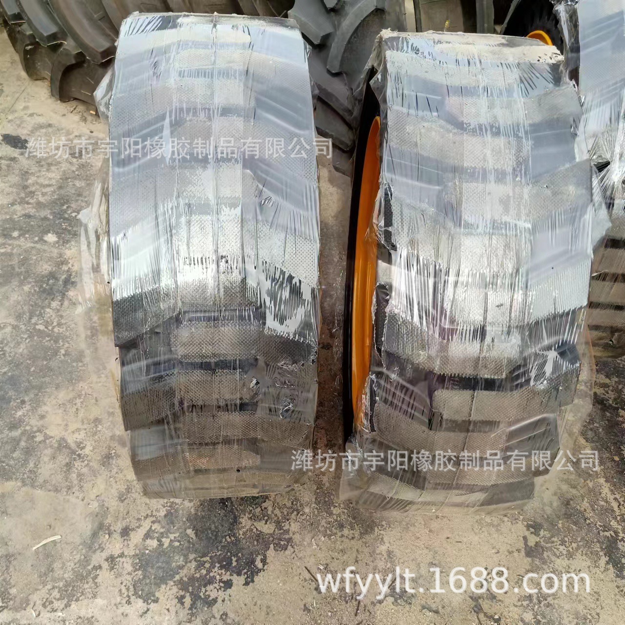 20.5/70-16 16/70-20 24 实心胎 铲车装载机轮胎