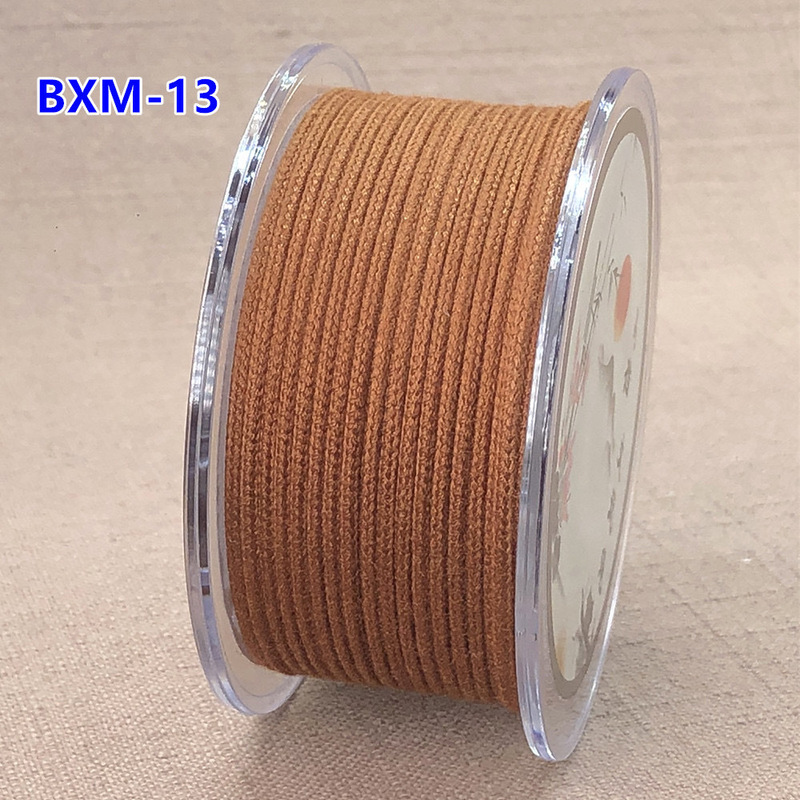 1.5 ミリメートルコア入りポリエステル綿糸耐摩耗性文具糸ダイヤモンドスタームーン菩提ビーズブレスレット diy 手織りワイヤー|undefined