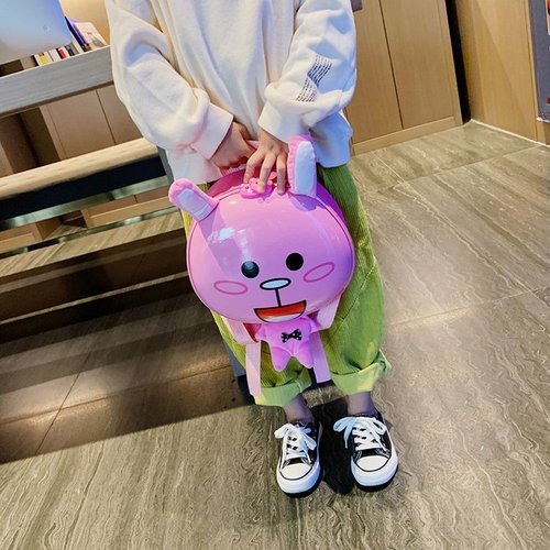 Kindergarten small school bag  new cute cartoon frog small backpack ins Internet celebrity baby 2-7 years old backpack