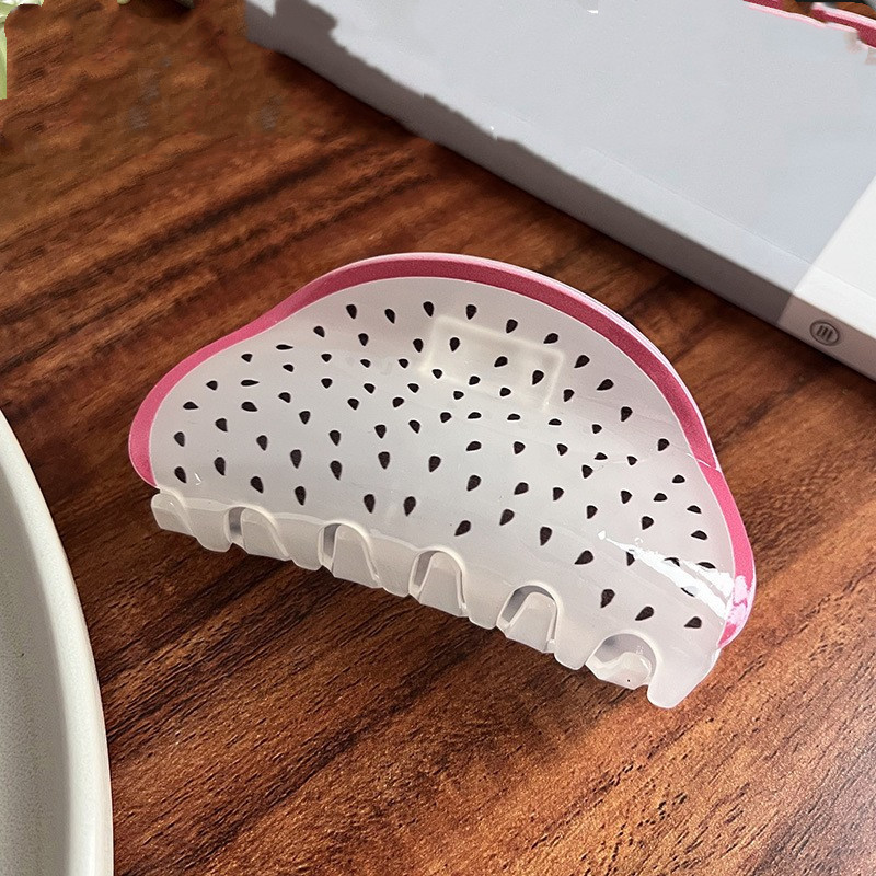Women'S Gender Sweet Style Sweet Women'S Fruit Fish Shark Acetic Acid Sheets Hair Clip Hair Claws