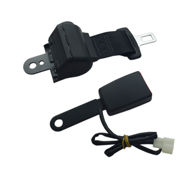 Cart Seatbelt Automatic, Gaofe Car seat belt - semi-enclosed-retractor-15cm-normally-open-wire-base