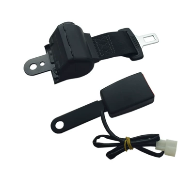 bus safety belt wholesale, Car seat belt - semi-closed-retractor-15cm-normally-open-wire-base