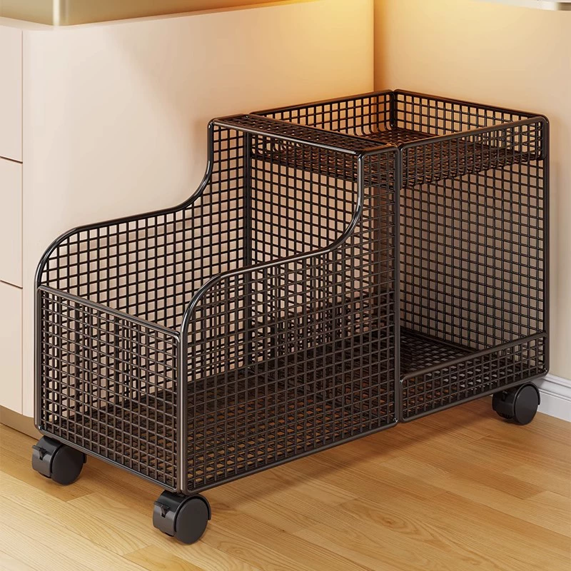 Стеллаж для хранения школьных сумок, съемная тележка, бытовой многослойный стол для школьных сумок, шкаф на роликах, стеллаж для хранения книг, артефакт