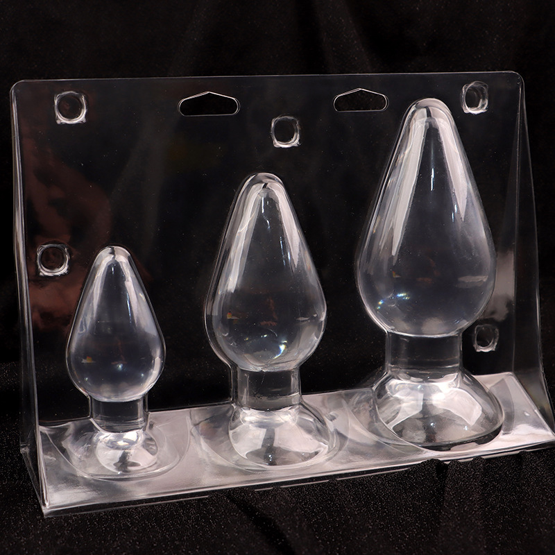 Giant Soft Anal Plug Set with Suction Cup, TPE Prostate Stimulator, 3 Sizes — detail image 8
