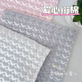 涤纶面料;绣花布;绗缝加工
