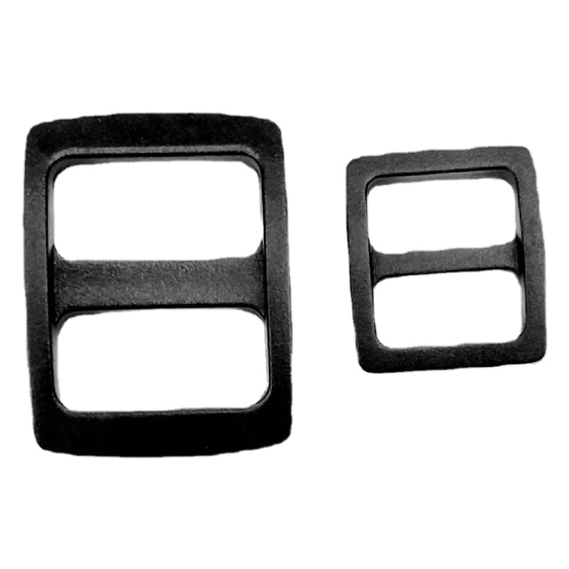 Factory direct supply 10mm-38mm plastic webbing adjustment buckle pet collar adjustment three-gear buckle Japanese buckle wholesale
