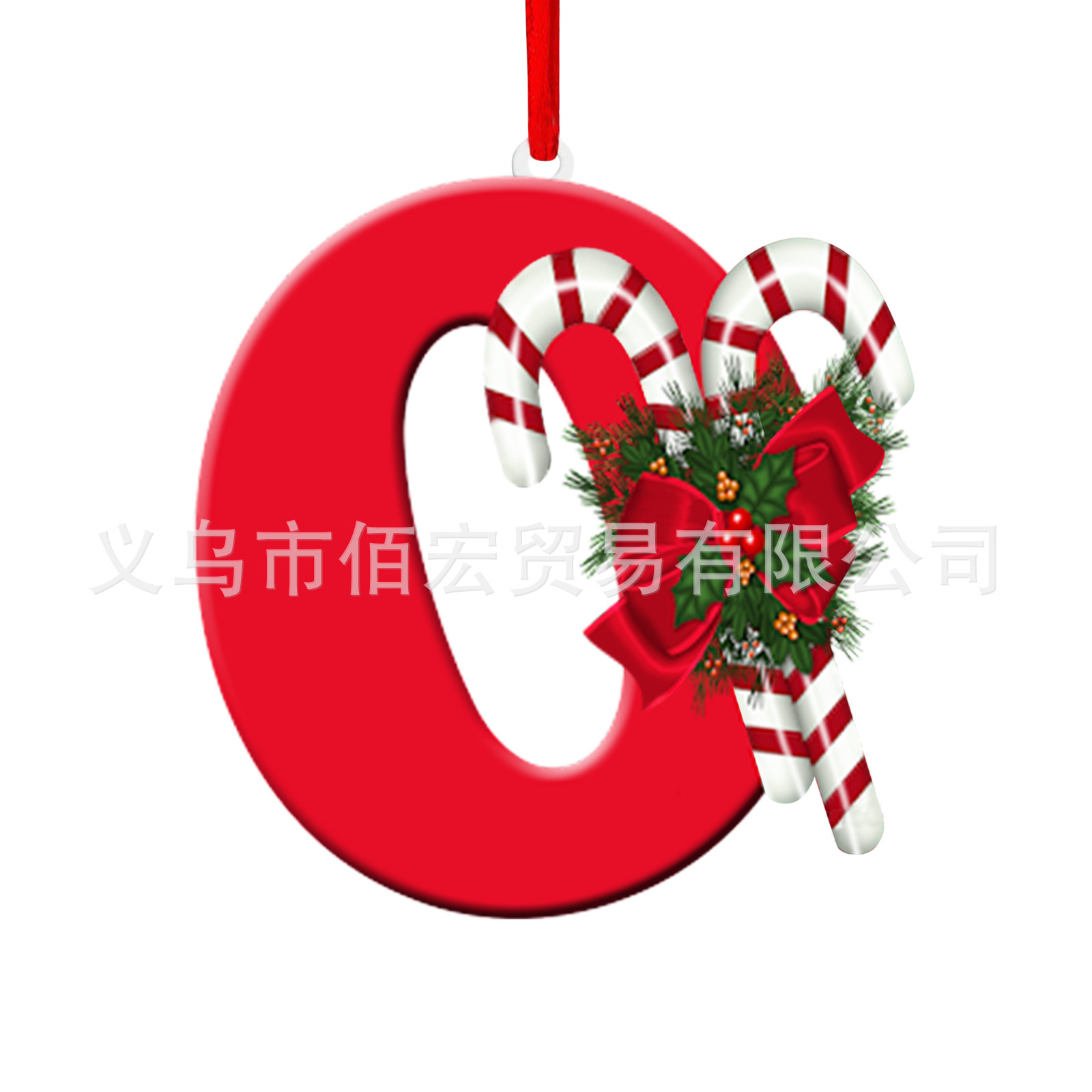 Nuevo alfabeto inglés creativo transfronterizo acrílico plano árbol de Navidad decorativo regalo de decoración de fiesta image 20